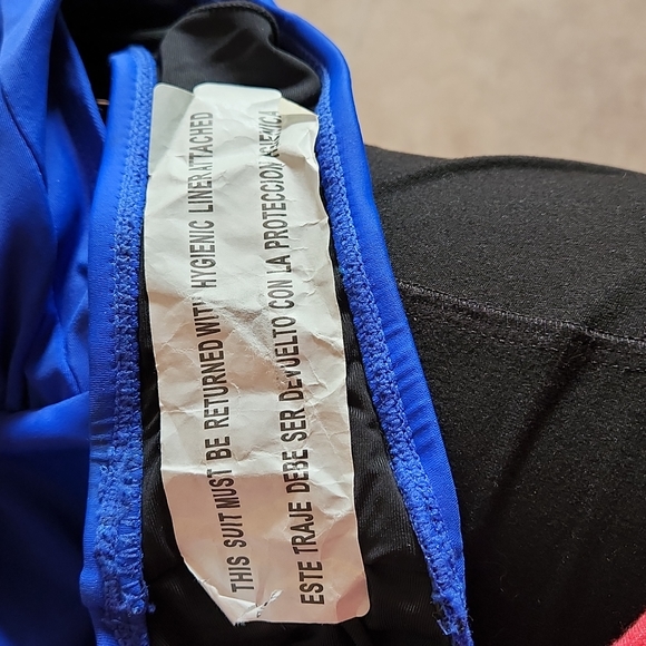 Hilor, Royal Blue One piece swimsuit, Size 8 - Picture 6 of 7